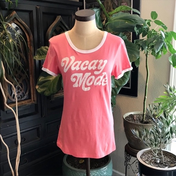 Anthropologie Sundry vaca mode ringed t-shirt - Picture 2 of 9